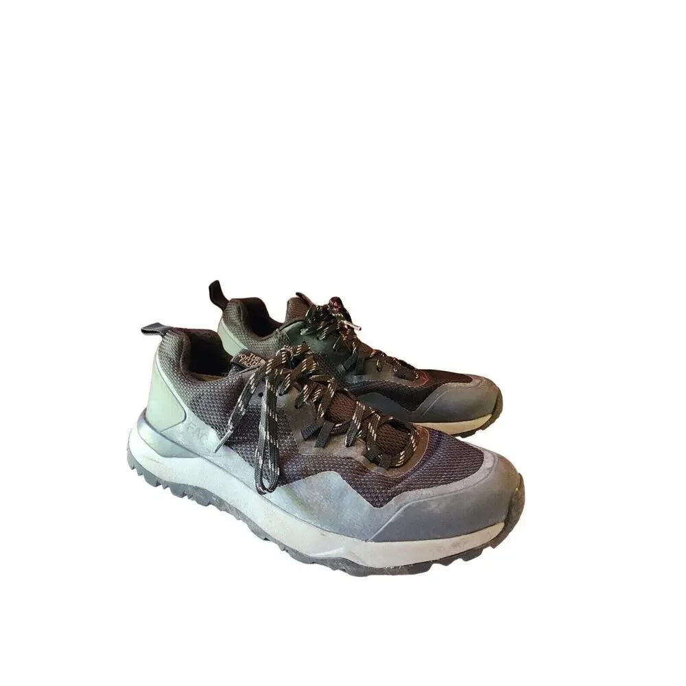 North Face Men's 9.5 Black And Gray Shoes trail